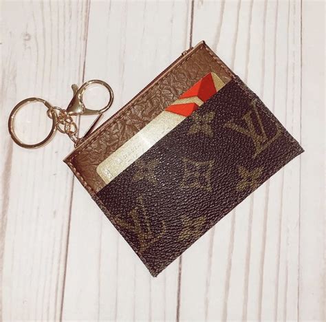 Louis Vuitton wallet keychain